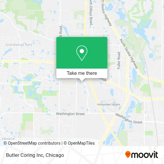 Butler Coring Inc map