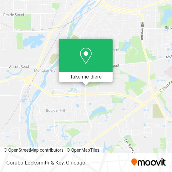 Coruba Locksmith & Key map