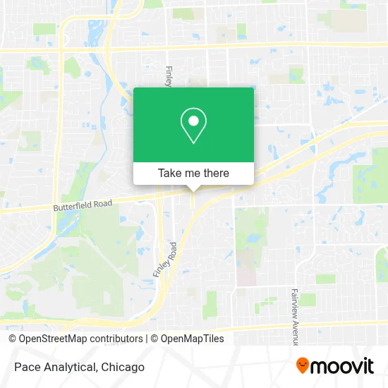 Pace Analytical map