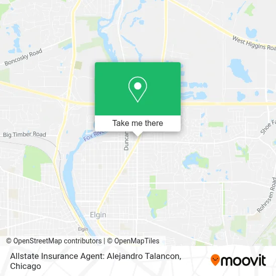Allstate Insurance Agent: Alejandro Talancon map