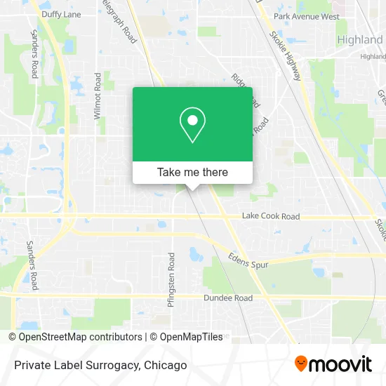 Private Label Surrogacy map