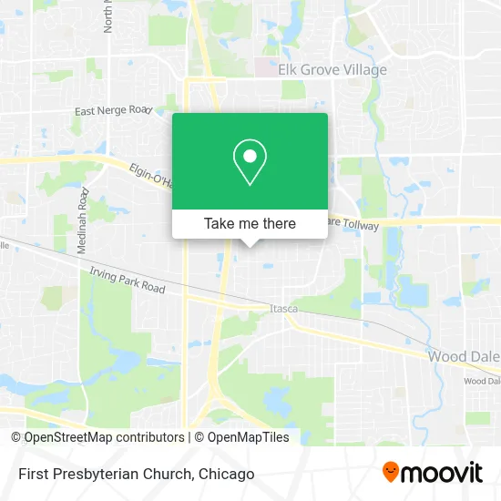 First Presbyterian Church map