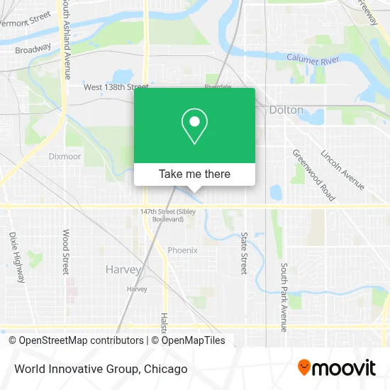 World Innovative Group map