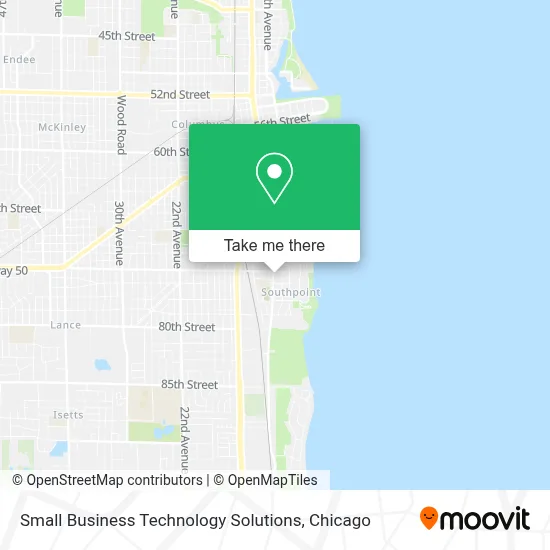 Small Business Technology Solutions map