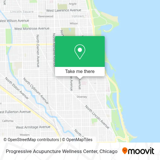 Progressive Acupuncture Wellness Center map