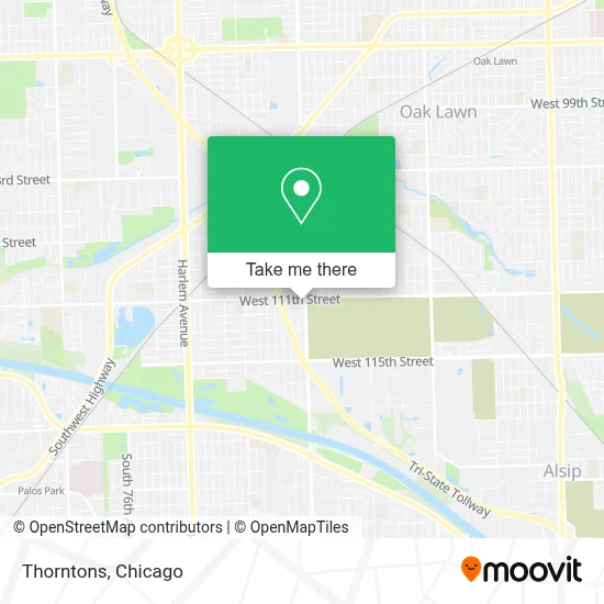 Thorntons map