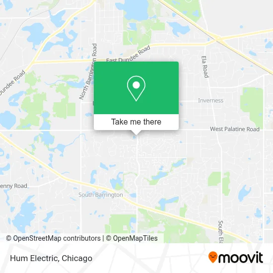 Hum Electric map