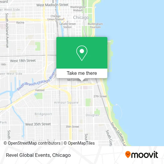 Revel Global Events map