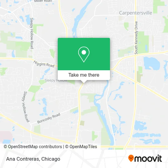 Ana Contreras map