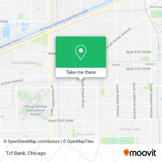 Tcf Bank map