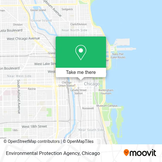 Environmental Protection Agency map