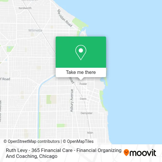 Ruth Levy - 365 Financial Care - Financial Organizing And Coaching map