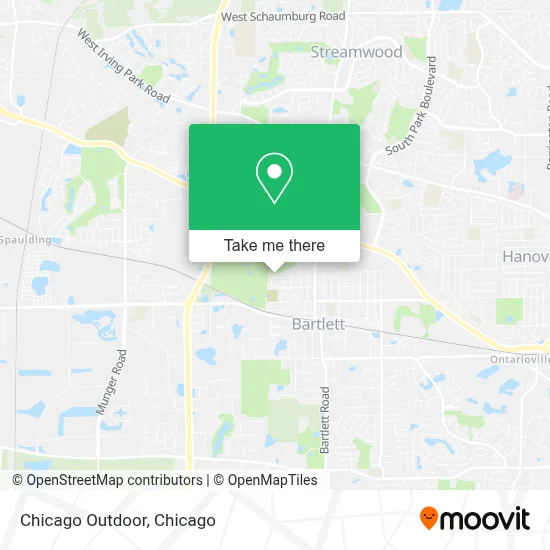 Chicago Outdoor map