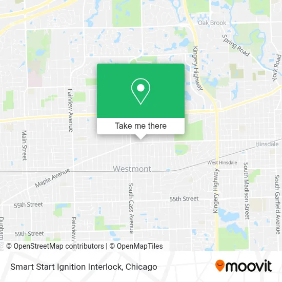 Smart Start Ignition Interlock map
