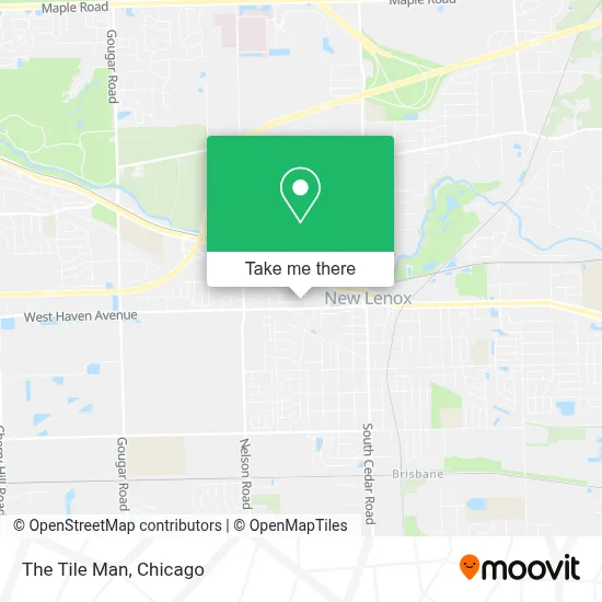 The Tile Man map