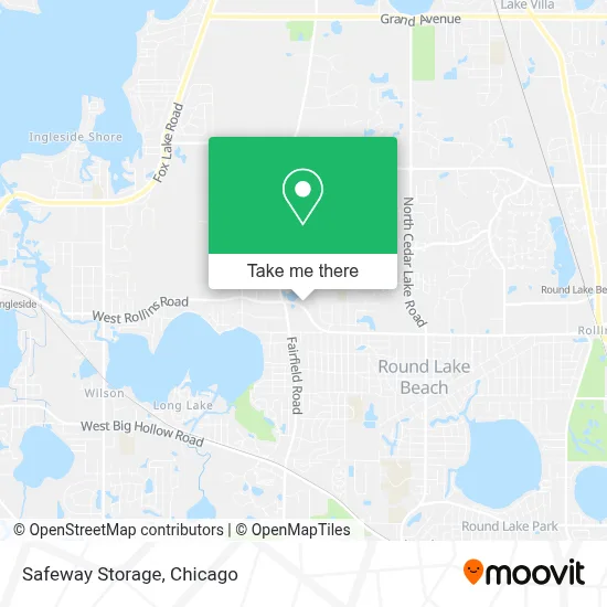 Safeway Storage map