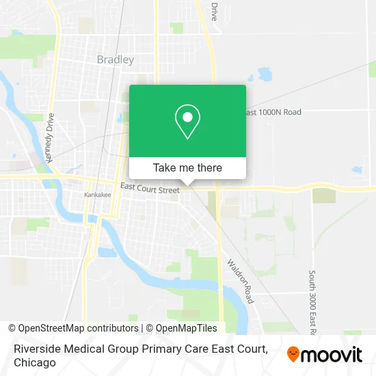 Riverside Medical Group Primary Care East Court map