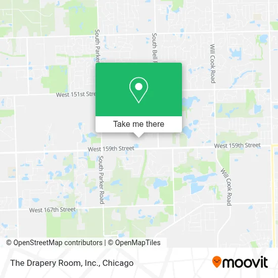 The Drapery Room, Inc. map