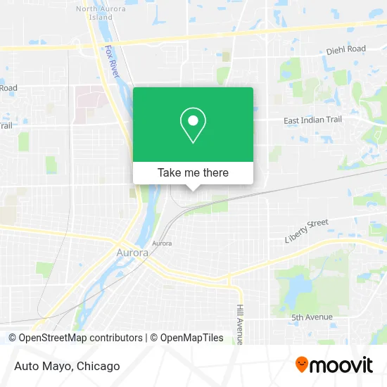 Auto Mayo map