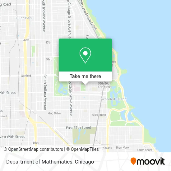 Department Of Mathematics map