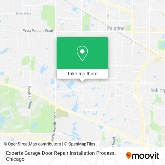 Experts Garage Door Repair Installation Process map