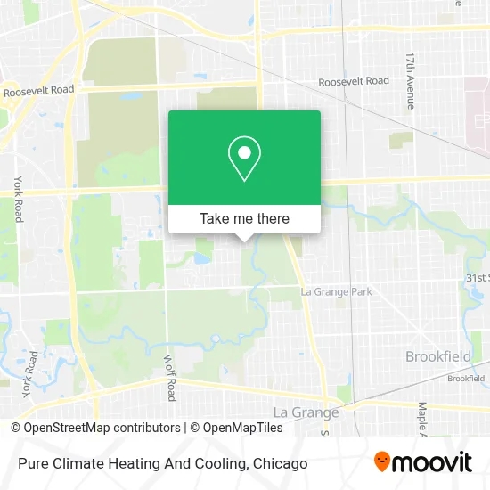 Pure Climate Heating And Cooling map
