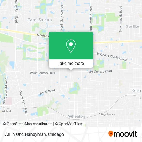 All In One Handyman map