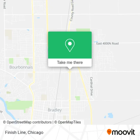 Finish Line map