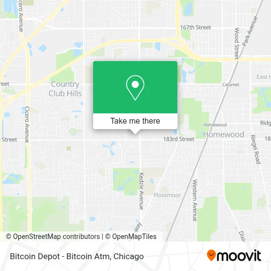 Bitcoin Depot - Bitcoin Atm map