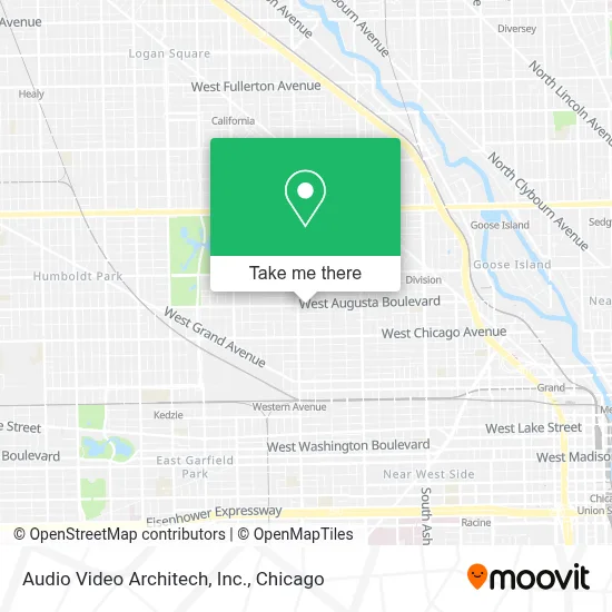 Audio Video Architech, Inc. map