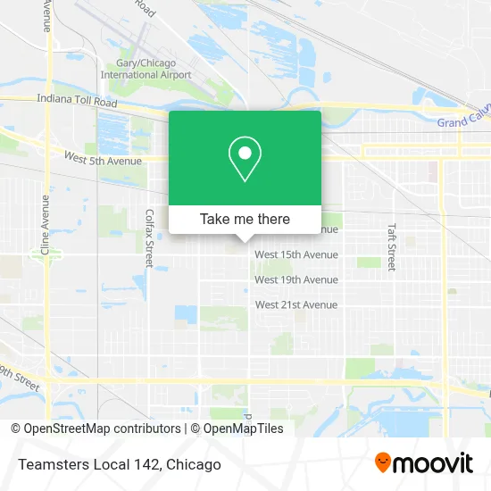 Teamsters Local 142 map