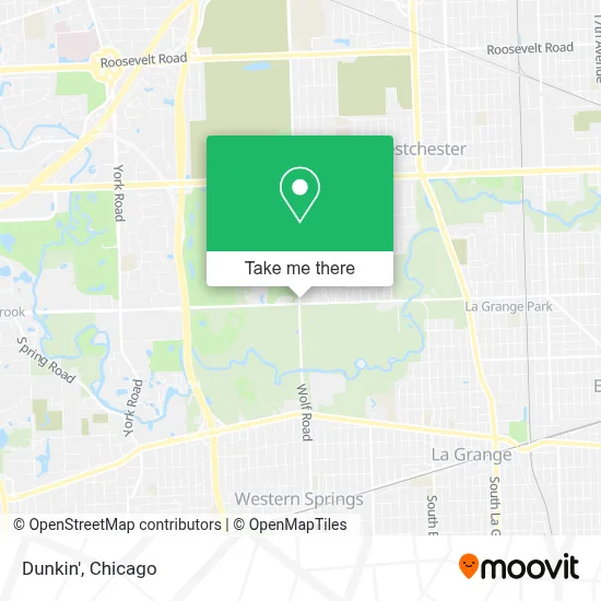 Dunkin' map