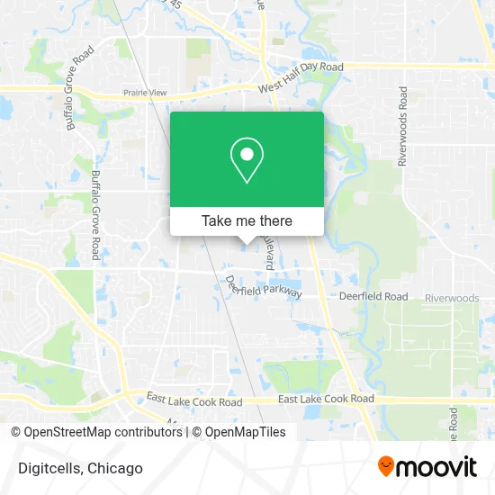 Digitcells map