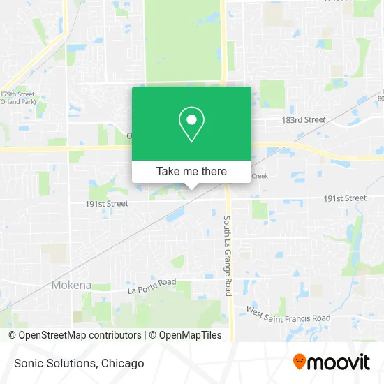Sonic Solutions map