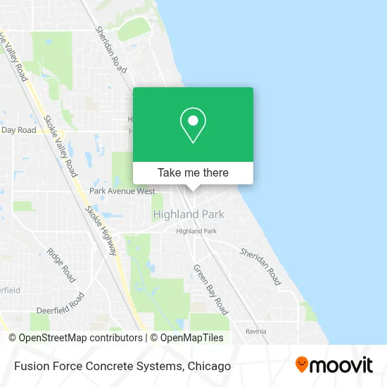 Fusion Force Concrete Systems map