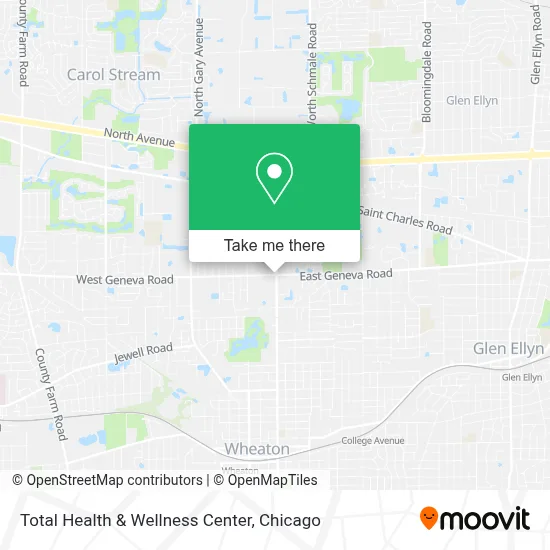 Total Health & Wellness Center map