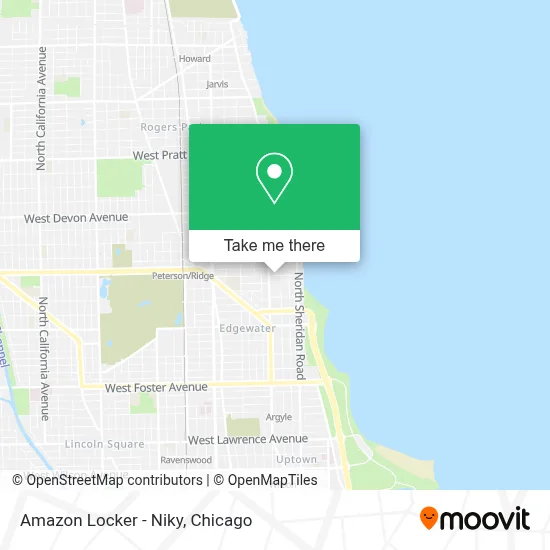 Amazon Locker - Niky map