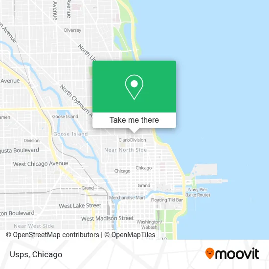 Usps map
