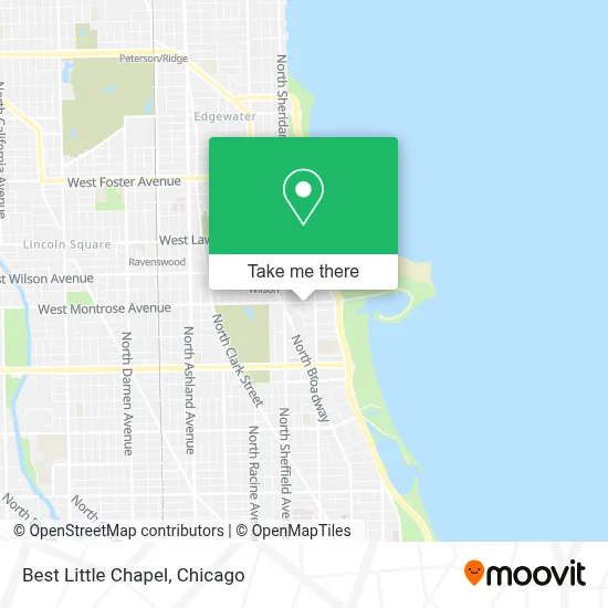 Best Little Chapel map
