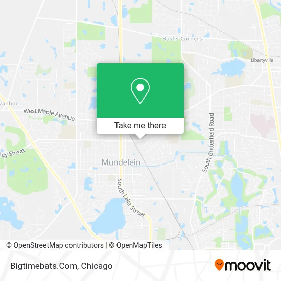 Bigtimebats.Com map