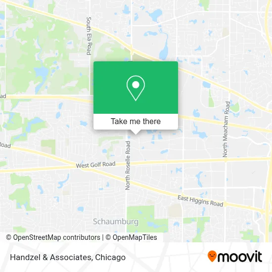 Handzel & Associates map