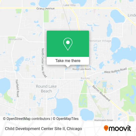 Child Development Center Site II map