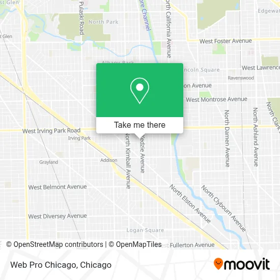 Web Pro Chicago map