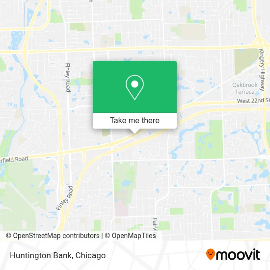 Huntington Bank map