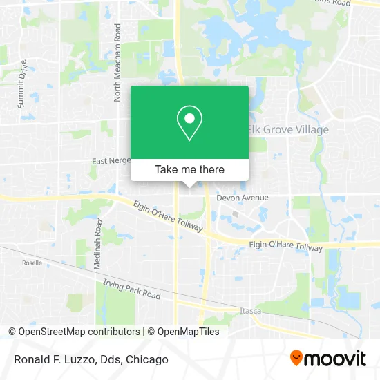 Ronald F. Luzzo, Dds map