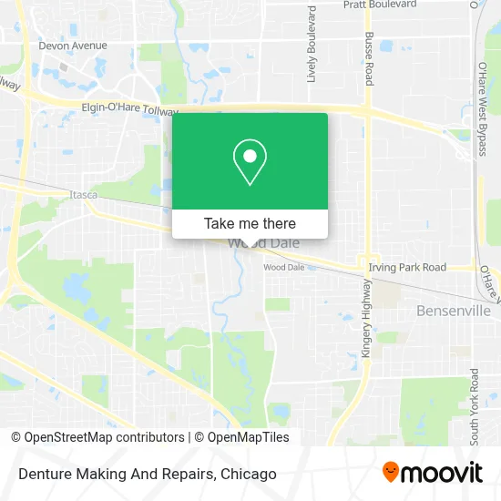Denture Making And Repairs map