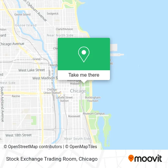 Stock Exchange Trading Room map