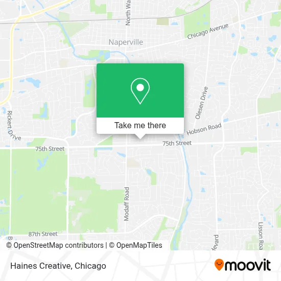 Haines Creative map