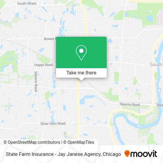 State Farm Insurance - Jay Janese Agency map