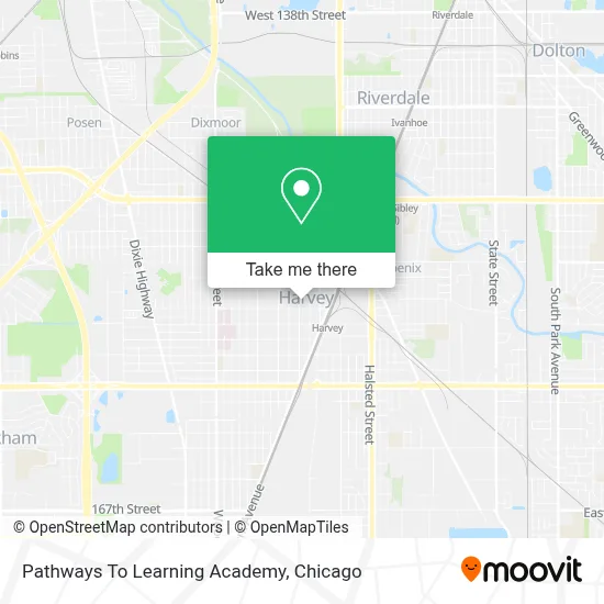 Pathways To Learning Academy map